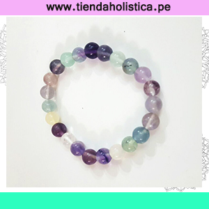 Pulsera elástica Fluorita - Imagen 2