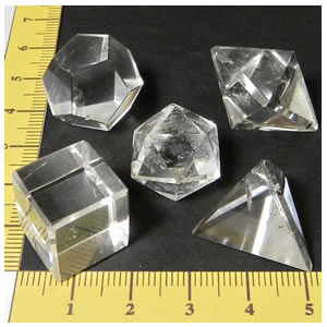 Set_solidos_platonicos_cuarzo_cristal