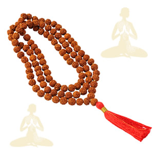 Mala Rudraksha 108 Cuentas