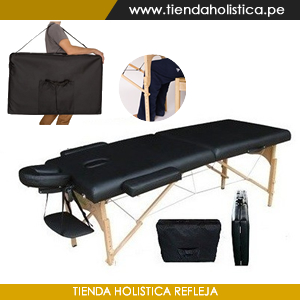 Camilla Plegable de Madera Haya Alemana con Estuche de transporte de regalo.1