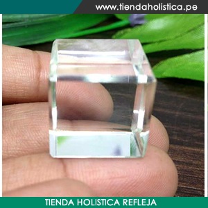 Cubo O Hexaedro Hecho En Cuarzo Cristal - Imagen 2