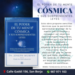 LIBRO EL PODER DE TU MENTE CÓSMICA
