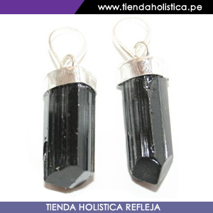 Dije en Turmalina Negra Natural - Imagen 2