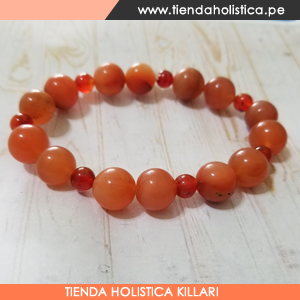 Pulsera Agata Naranja
