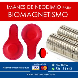 Iman Disco de 25mm*5mm para Biomagnetismo Médico