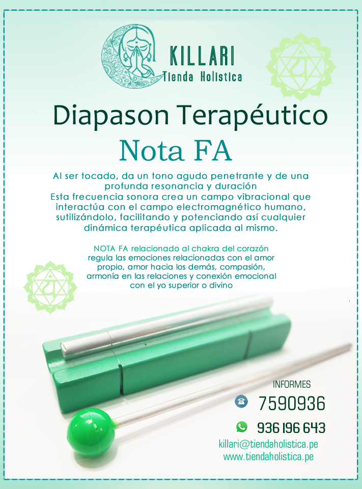 Diapason Terapeutico Nota Fa