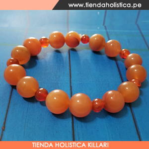 Pulsera de Agata Naranja - Imagen 2