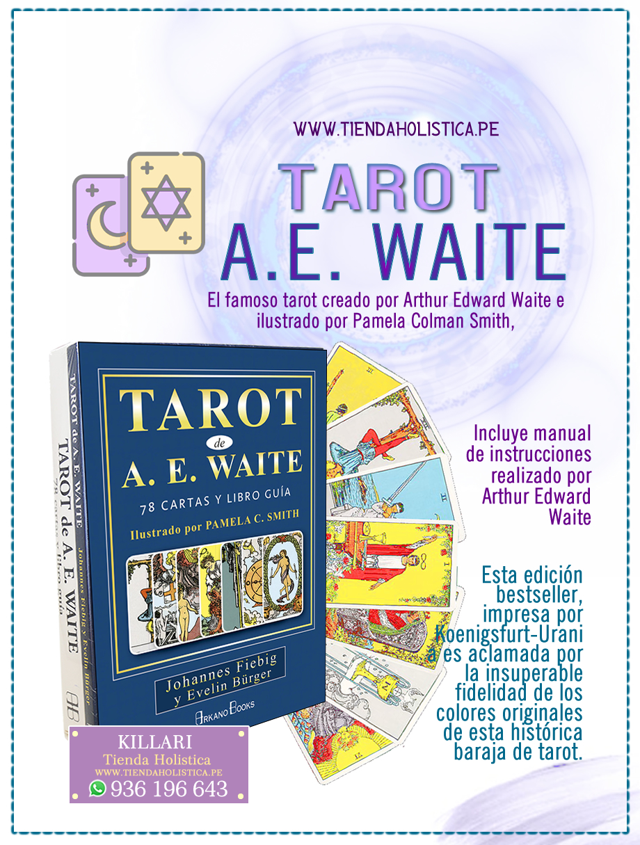 Tarot de A. E. Waite: Cartas y libro, Tienda Holistica Killari