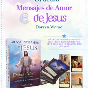 Mensajes de amor de Jesús : 44 cartas oráculo de inspiración (Libro y cartas)