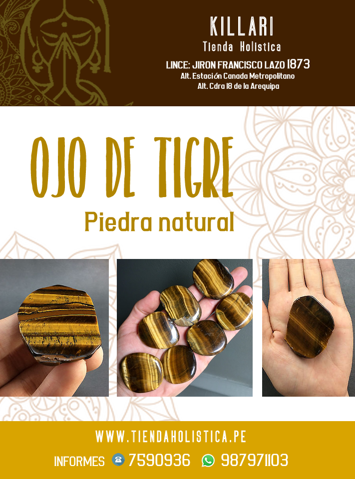 Cabuchon Ojo de Tigre