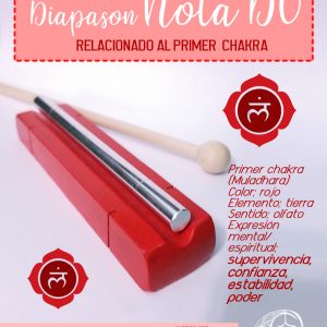 Diapason Terapeutico Nota DO 1er Chakra - Raiz