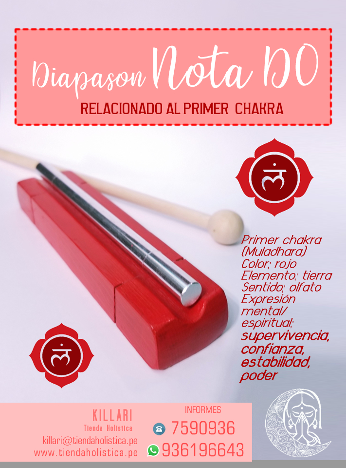 Diapason Terapeutico Nota DO 1er Chakra - Raiz