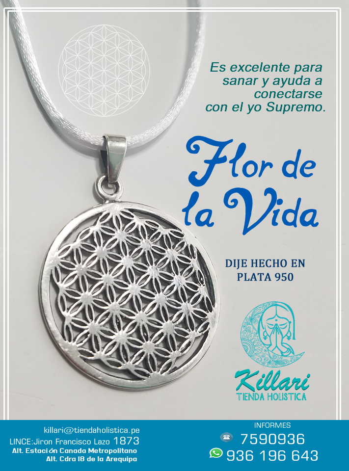 Dije Flor de la Vida