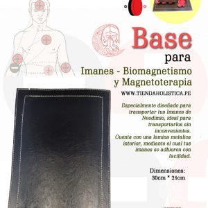 Base para Imanes de Biomagnetismo y Magnetoterapia
