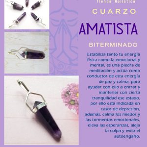 Dije Amatista Biterminado