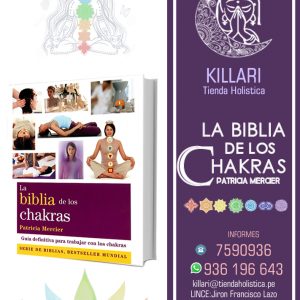 Biblia de los chakras,Mercier Patricia, Tienda Holistica Killari