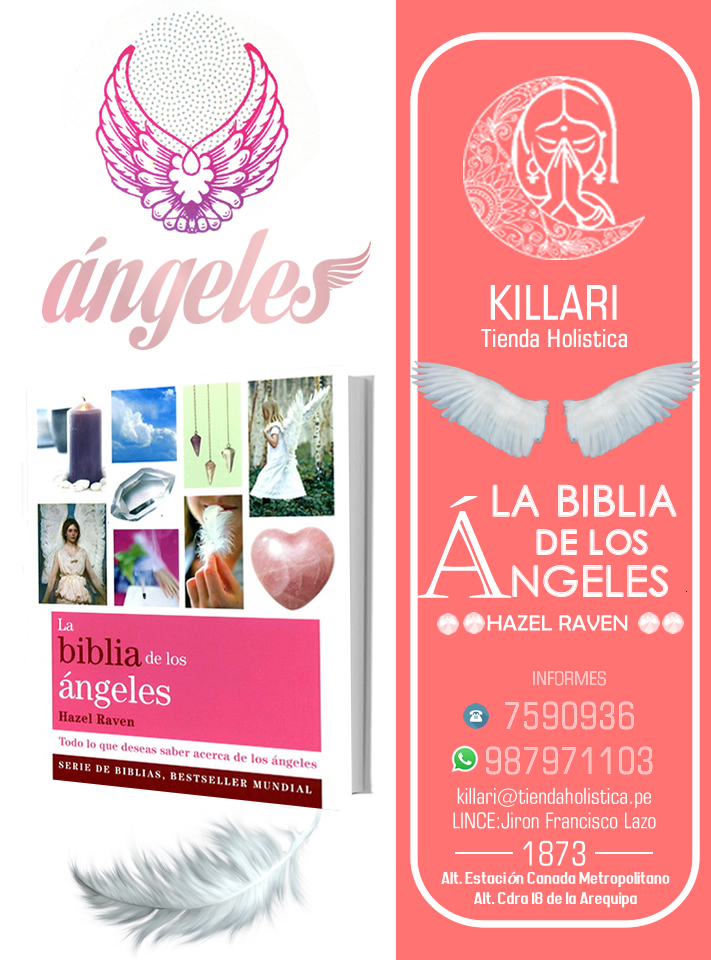 Biblia de los ángeles de Raven, Haze, Tienda Holistica Killari