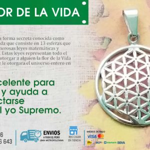 Dije Flor de la Vida, Tienda Holistica Killari