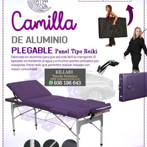 Camilla Plegable de Alumnio 03 Cuerpos