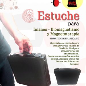 Estuche para Imanes de Biomagnetismo   y Magnetoterapia