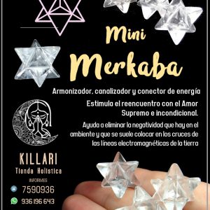 Mini Merkaba en Cuarzo Cristal