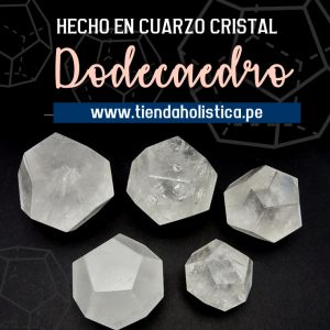 Dodecaedro de Cuarzo Cristal
