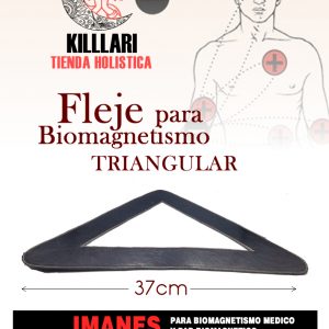 Flejes para Biomagnetismo Medico ,TRIANGULAR