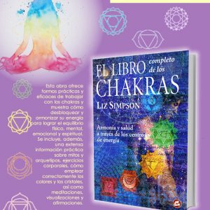 Libro completo de los chakras, de Liz Simpson, Tienda Holistica Killari
